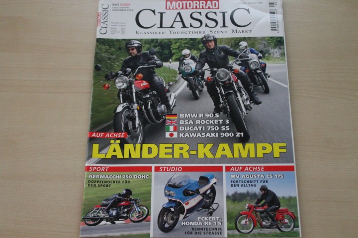 Deckblatt Motorrad Classic (05/2007)